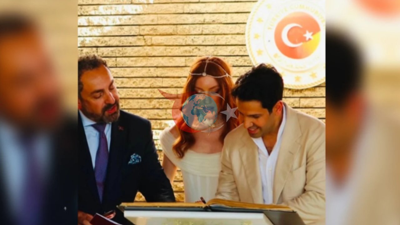 Serhan Süzer ve Rengin Arzu Marakeş'te Evlendi