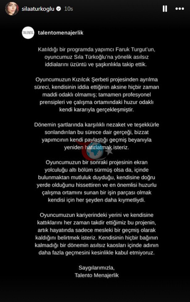 Can Yaman ve Sฤฑla Tรผrkoฤlu'ndan Faruk Turgut'a sert tepki - Resim : 2