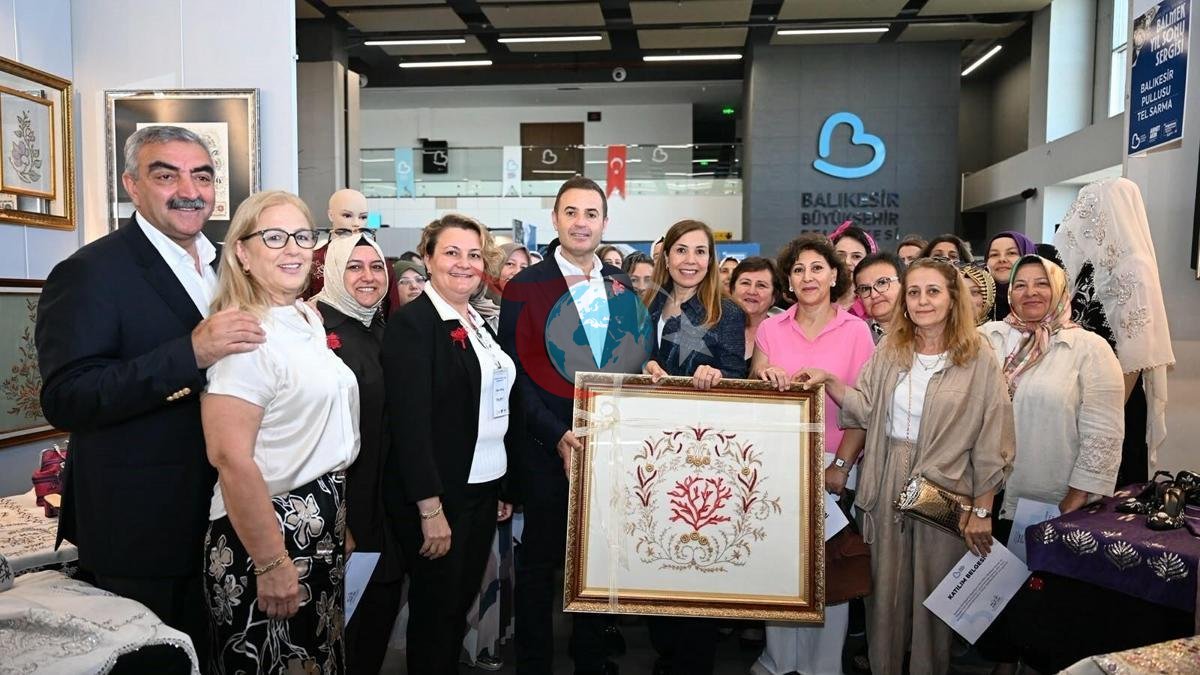 BALMEK Kursiyerleri El Emeği Ürünlerini Sergiledi