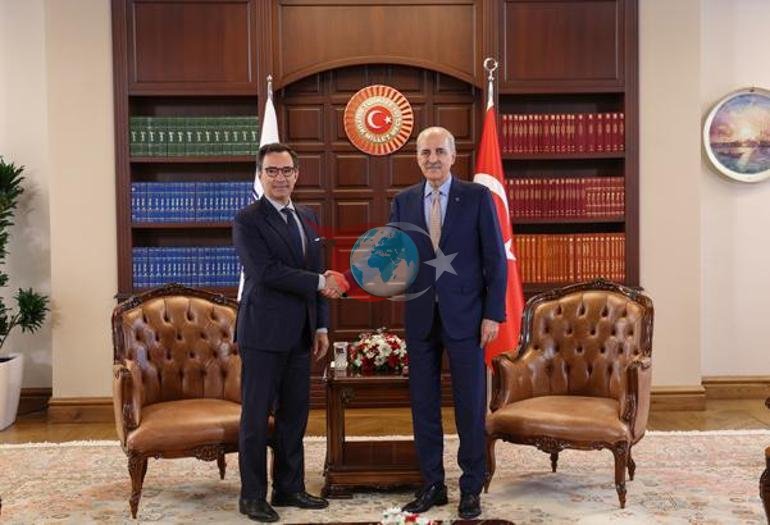 TBMM Başkanı Kurtulmuş, NATO PA Başkanı Perestrello ile görüştü