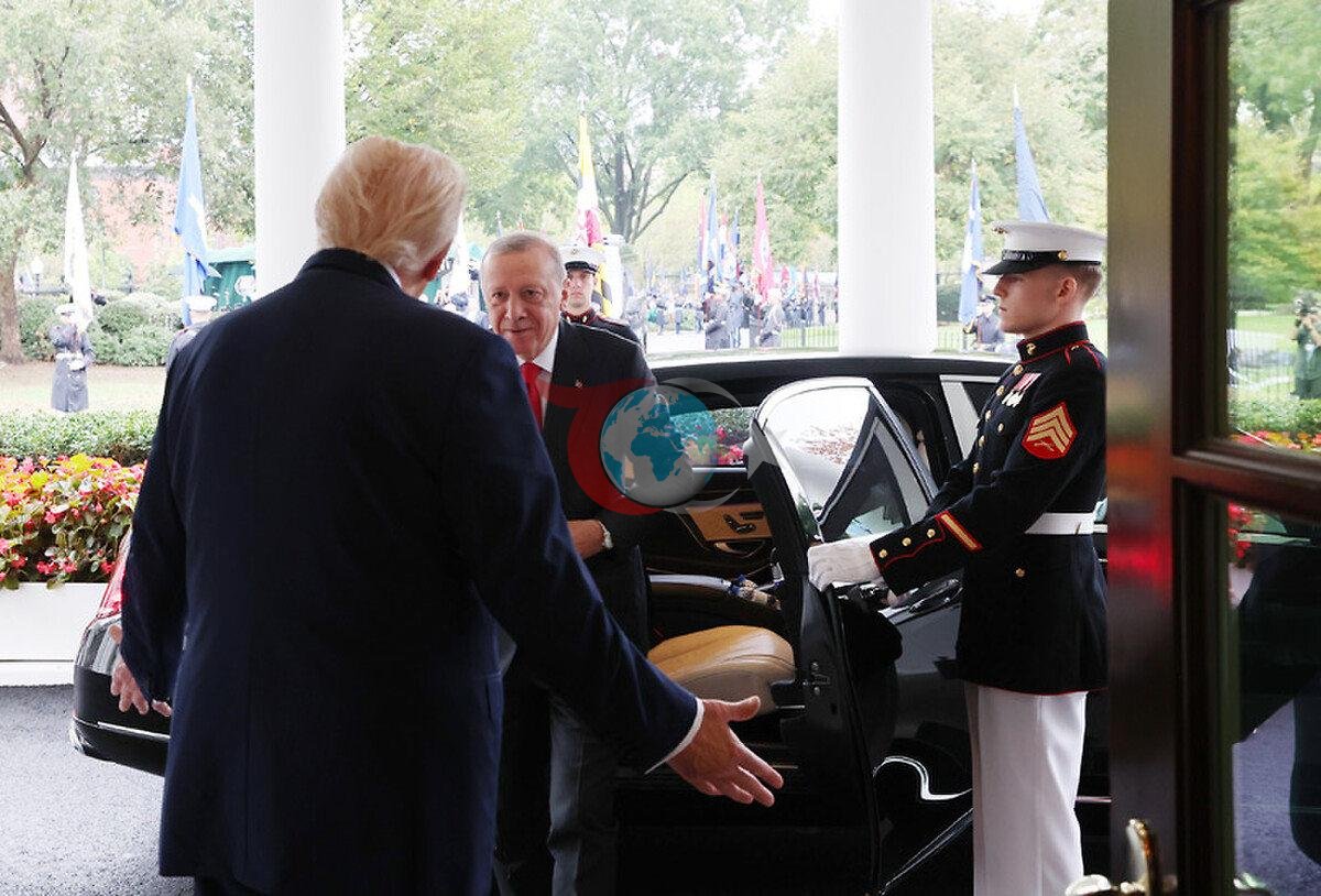 Prezident Rəcəb Tayyib Ərdoğan Ağ Evin Oval Ofisində ABŞ (ABŞ) Prezidenti Donald Trampla görüşdü, 25 sentyabr 2025