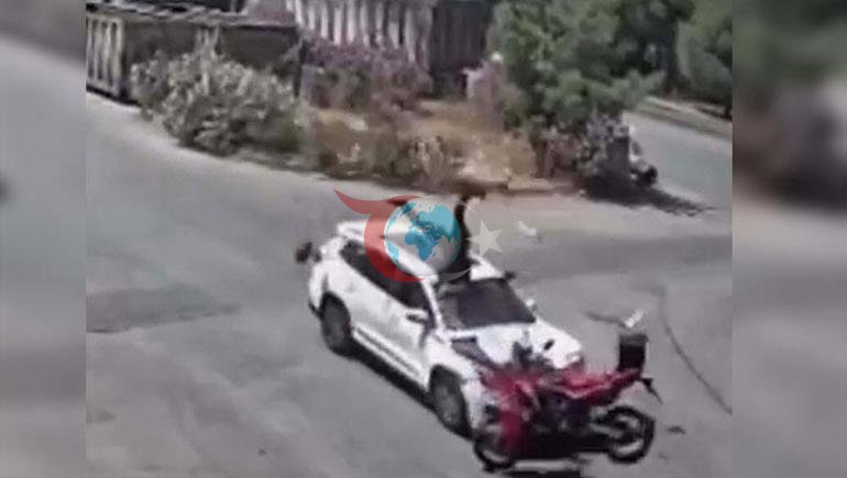15 yoshli haydovchi dahshat uyg'otdi. Mototsiklchi metrlarni havoga ko'tardi