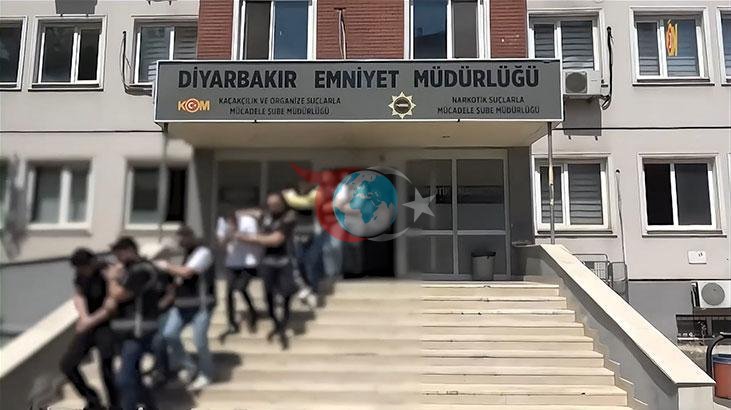 Diyarbakır'da Silahlı Suç Örgütüne Büyük Operasyon