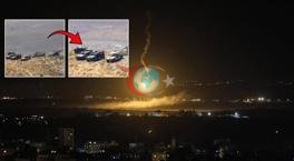 İsrail'den Suriye'ye topçu atışı! Köy halkı yolları taşlarla kapattı