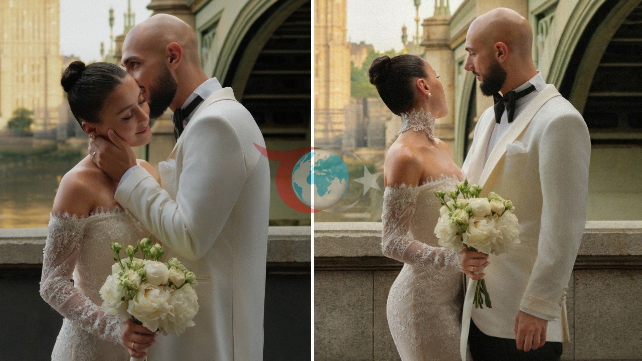 Ahmed Kutucu ve Asena Atalar'ın Nikah Fotoğrafları Büyük İlgi Görüyor