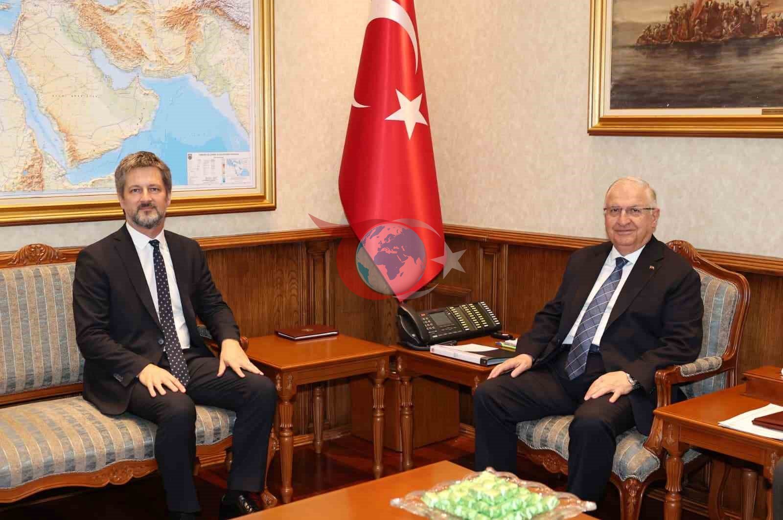 Nazir Gülər ​​Macarıstanın səfiri Matislə vidalaşıb