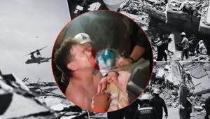 Venezueladaki felakette mucize an 18 günlük bebek enkazdan sağ çıkarıldı Venezueladaki felakette mucize an 18 günlük bebek enkazdan sağ çıkarıldı
