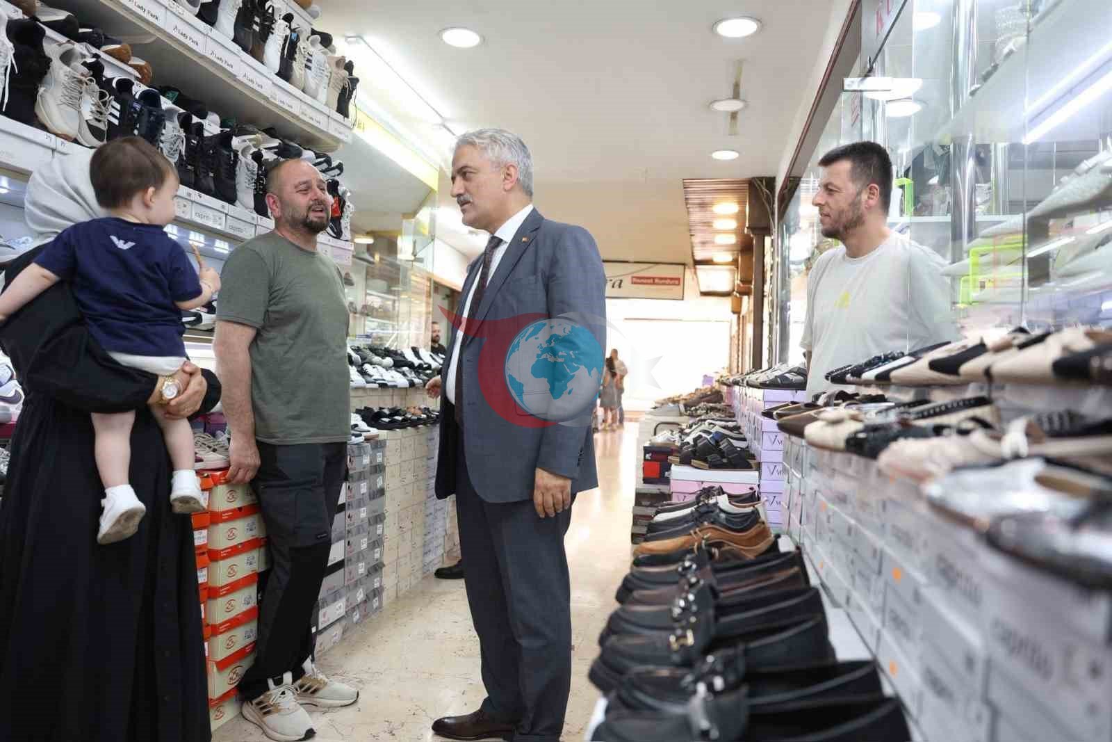 Düzce Valisi Mehmet Makas Esnaf ve Halkla Buluştu