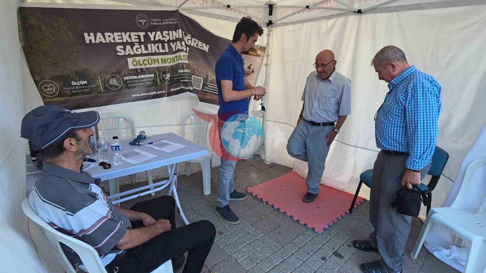 Kütahya'da Sağlık İçin Hareket Ölçümü Kampanyası Başladı
