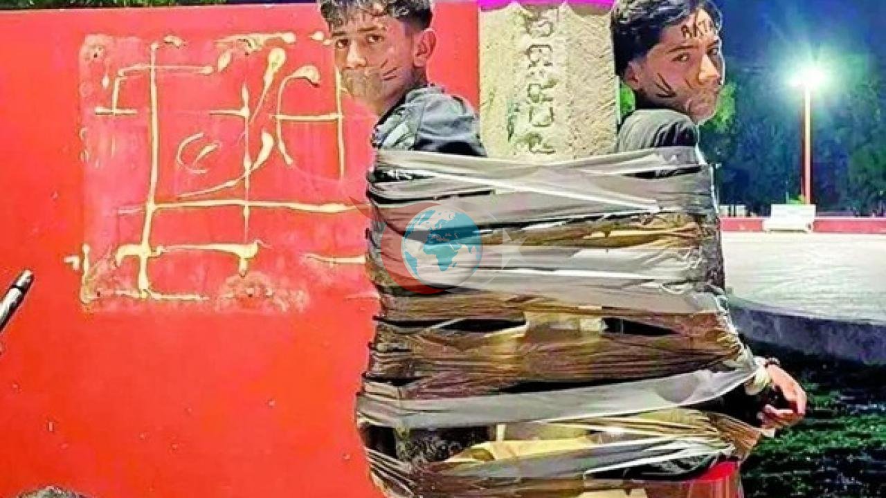 Meksika'da Gizemli Adalet: Hırsızlar Direklere Bağlanıyor