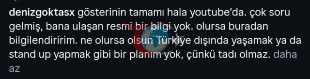 Deniz Göktaş'tan 