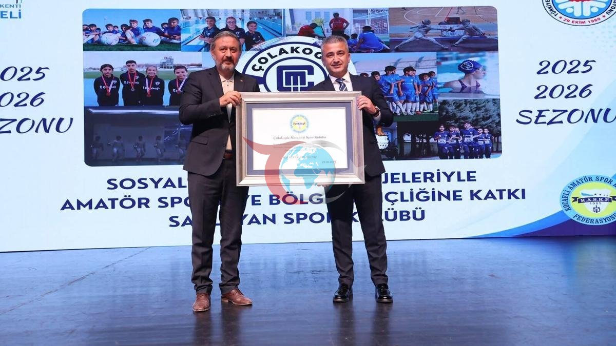 Çolakoğlu Metalurji Spor Kulübü’ne Önemli Başarı Ödülü