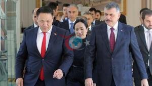 İçişleri Bakanı Çiftçi, Moğolistan Başbakan Yardımcısı Nomtoibayar ile görüştü