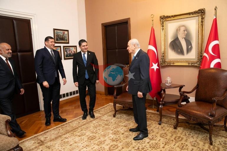 Kayserispor yönetiminden MHP Lideri Bahçeli’ye ziyaret