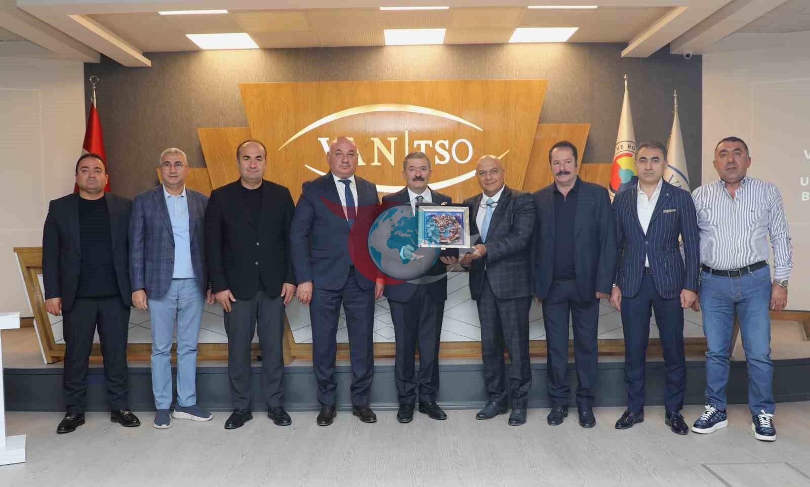 Ermenistan Heyetinden Van TSO'ya Tarihi Ziyaret