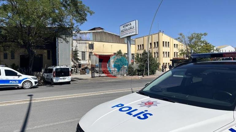 Konyada metal fabrikasında patlama Organize Sanayi Bölgesinde panik yaşandı