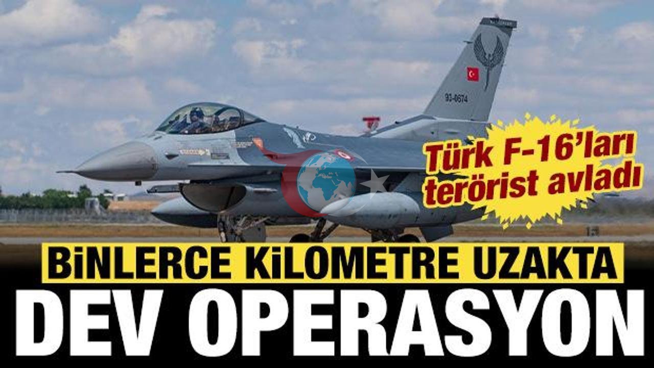 Türk F-16'ları Somali'de Eş-Şebab'ı Hedef Aldı