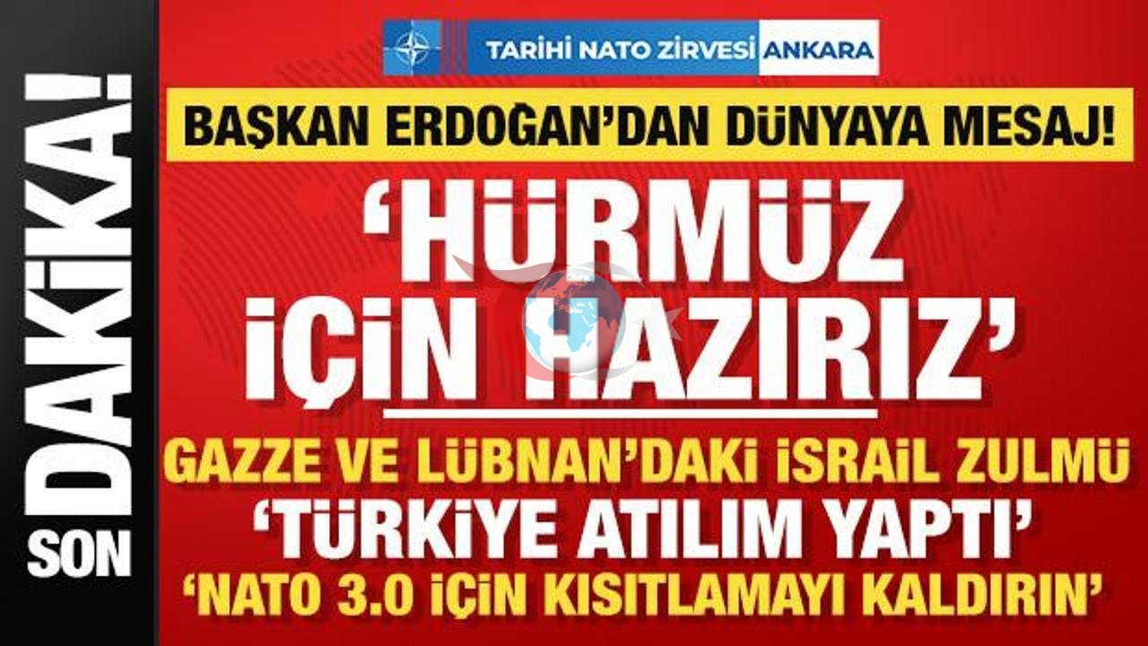 Cumhurbaşkanı Erdoğan'dan Tarihi NATO Zirvesinde Kritik Açıklamalar: Çelik Kubbe'ye Dev Bütçe