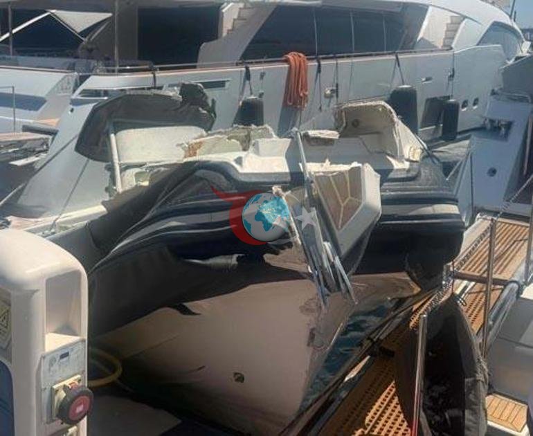 Bodrum Marinada lastik botta patlama 1 yaralı