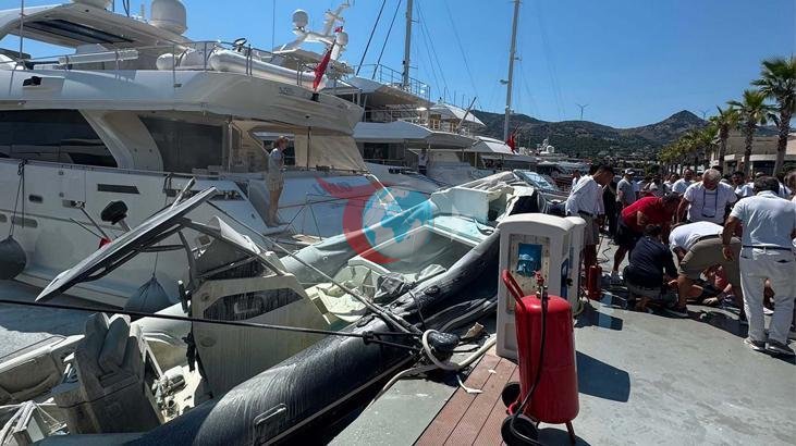 Bodrum Yalıkavak'ta Marinada Korkutan Patlama: Bakım Yapılan Bot Kontrolden Çıktı