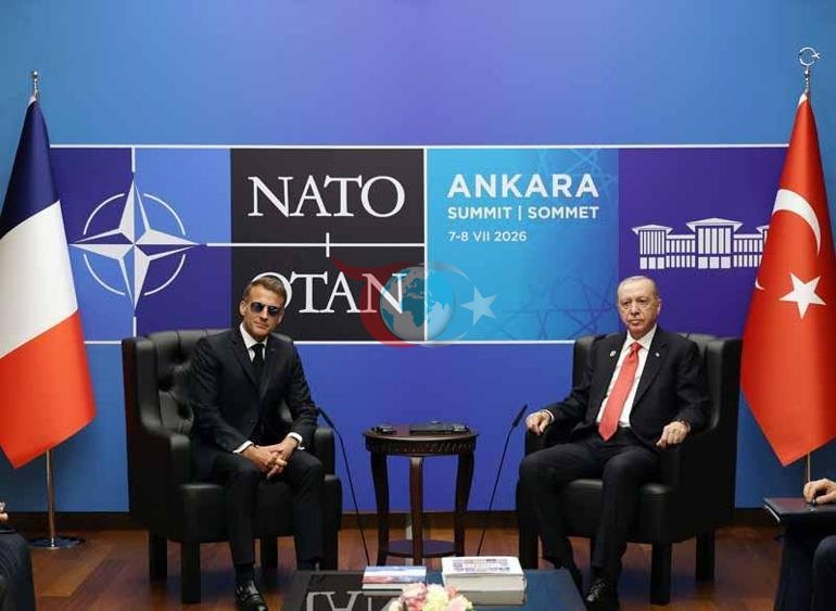 President Erdoğan met with French President Macron