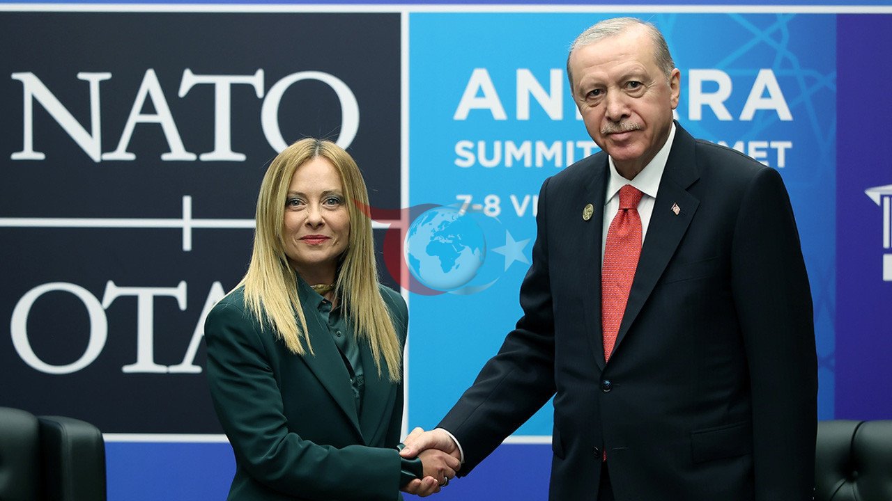 Cumhurbaşkanı Erdoğan, İtalya Başbakanı Meloni ile Bir Araya Geldi: Ankara'da Kritik NATO Zirvesi Diplomasisi