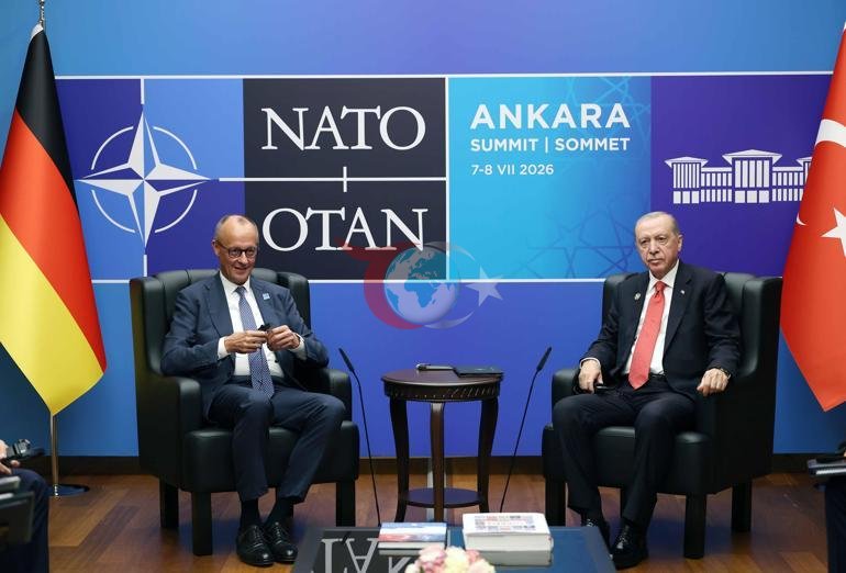 Prezident Erdogan Germaniýanyň kansleri Merz