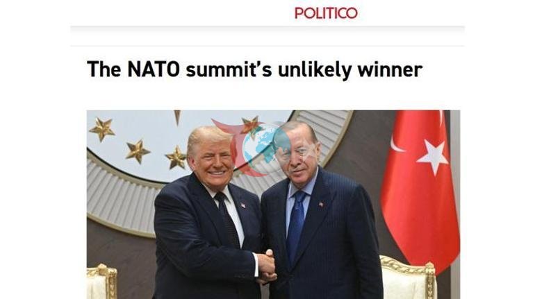 Anqaradagi NATO sammiti jahon matbuotida o'z izini qoldirdi: Yagona g'olib Erdog'an
