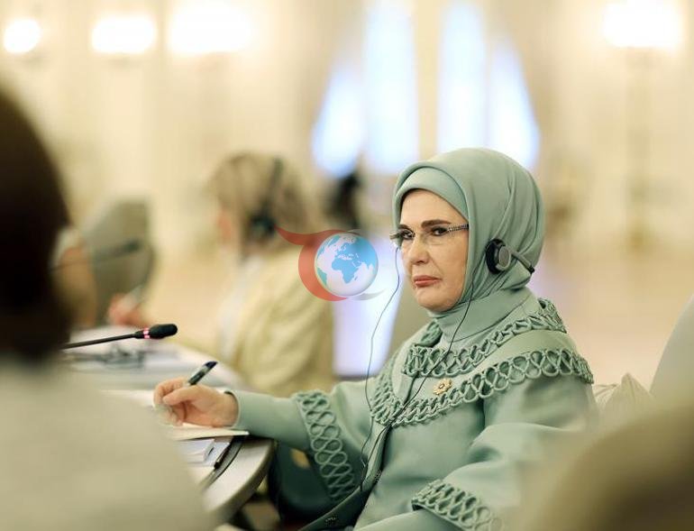 Emine Erdo'g'an liderlarning xotinlarini mehmon qildi