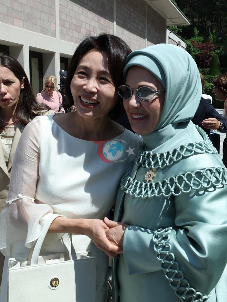 Emine Erdo'g'an liderning xotinlarini mehmon qildi