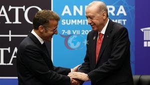 Makron zirvədən sonra paylaşdı Ərdoğan Fransaya salam dedi...