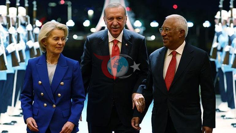 Prezident Ərdoğan AB Şurasının sədri Kosta və Komissiya sədri von der Leyen ilə görüşüb
