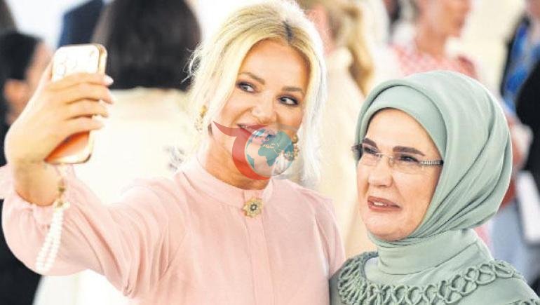 Emine Hanım’dan Çankaya’da ağırlama