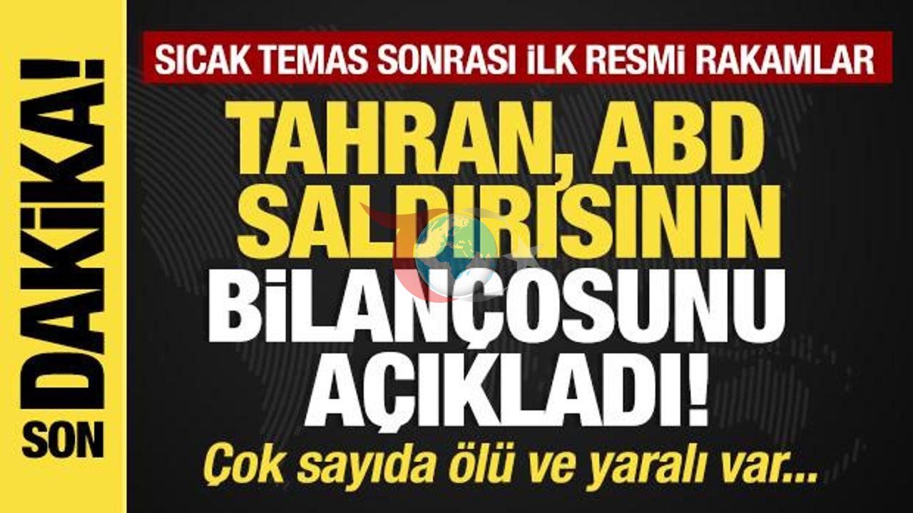ABD'nin İran'a Yönelik Saldırısında Bilanço Netleşiyor: İran Sağlık Bakanlığı Can Kaybını Açıkladı