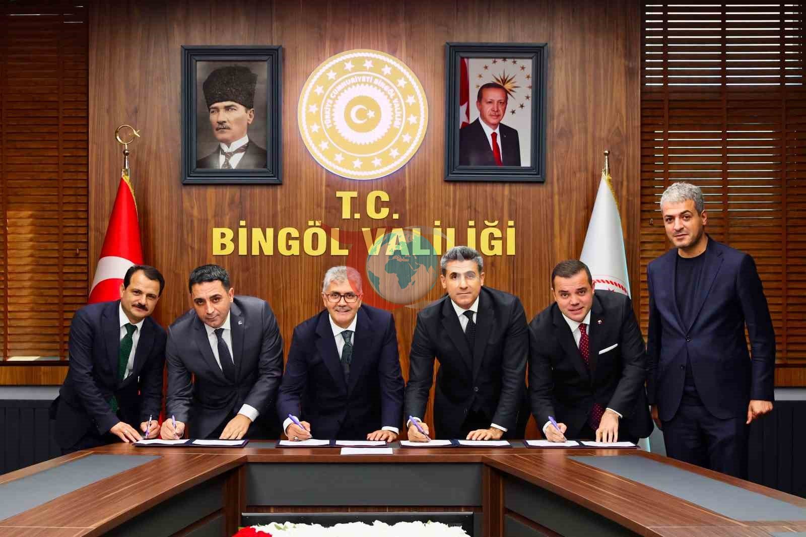 Bingöl’de 115 Milyon Dolarlik İŞGEM Yatırımı için İmza Atıldı