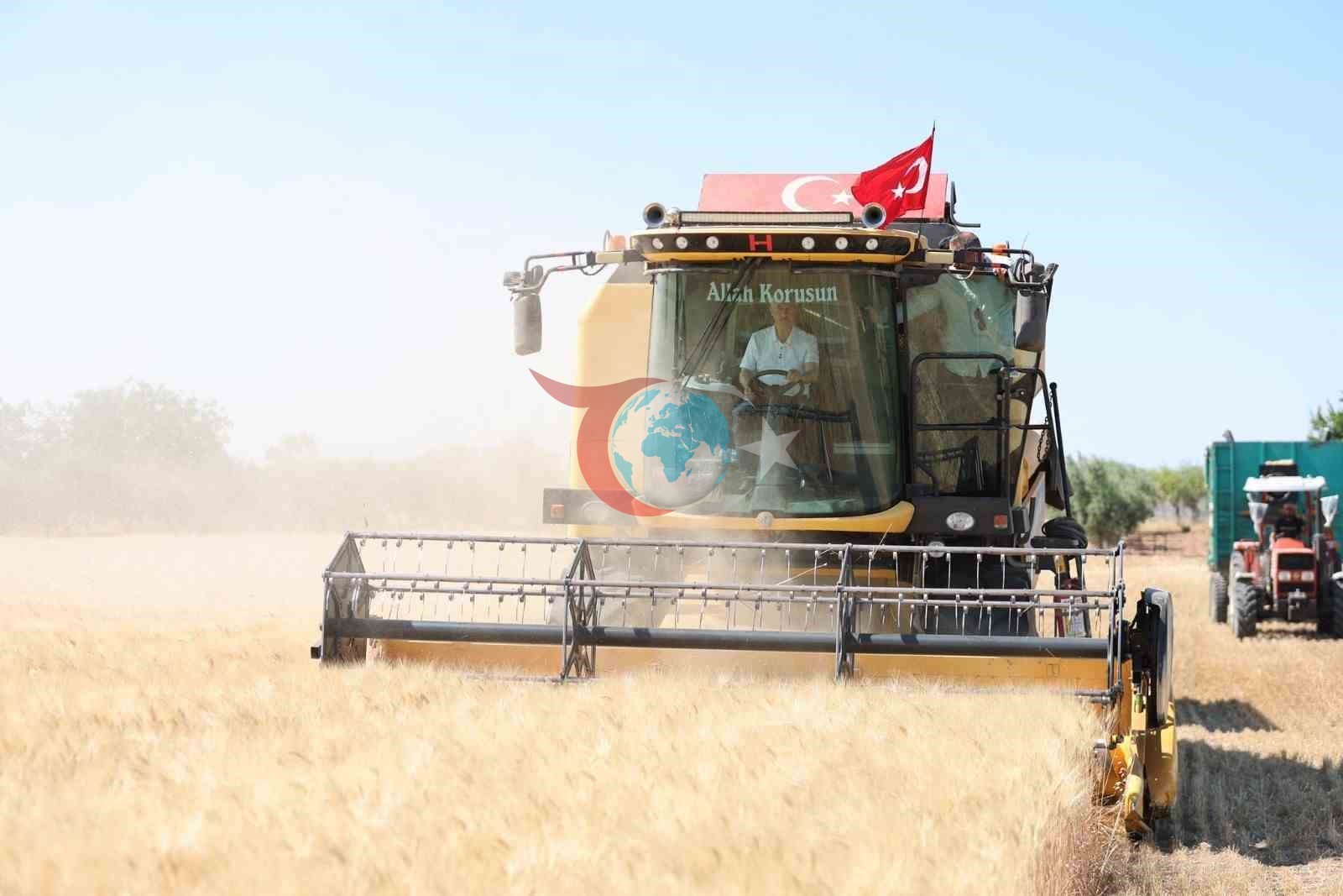 Şahinbey'de Tarımsal Destek Meyvelerini Verdi: Buğday Hasadında 5 Kat Verim Artışı