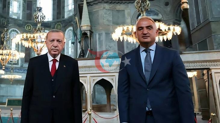 Ayasofya'nın Yeniden İbadete Açılışının 6. Yıl Dönümünde Bakan Ersoy'dan Tarihi Mesaj