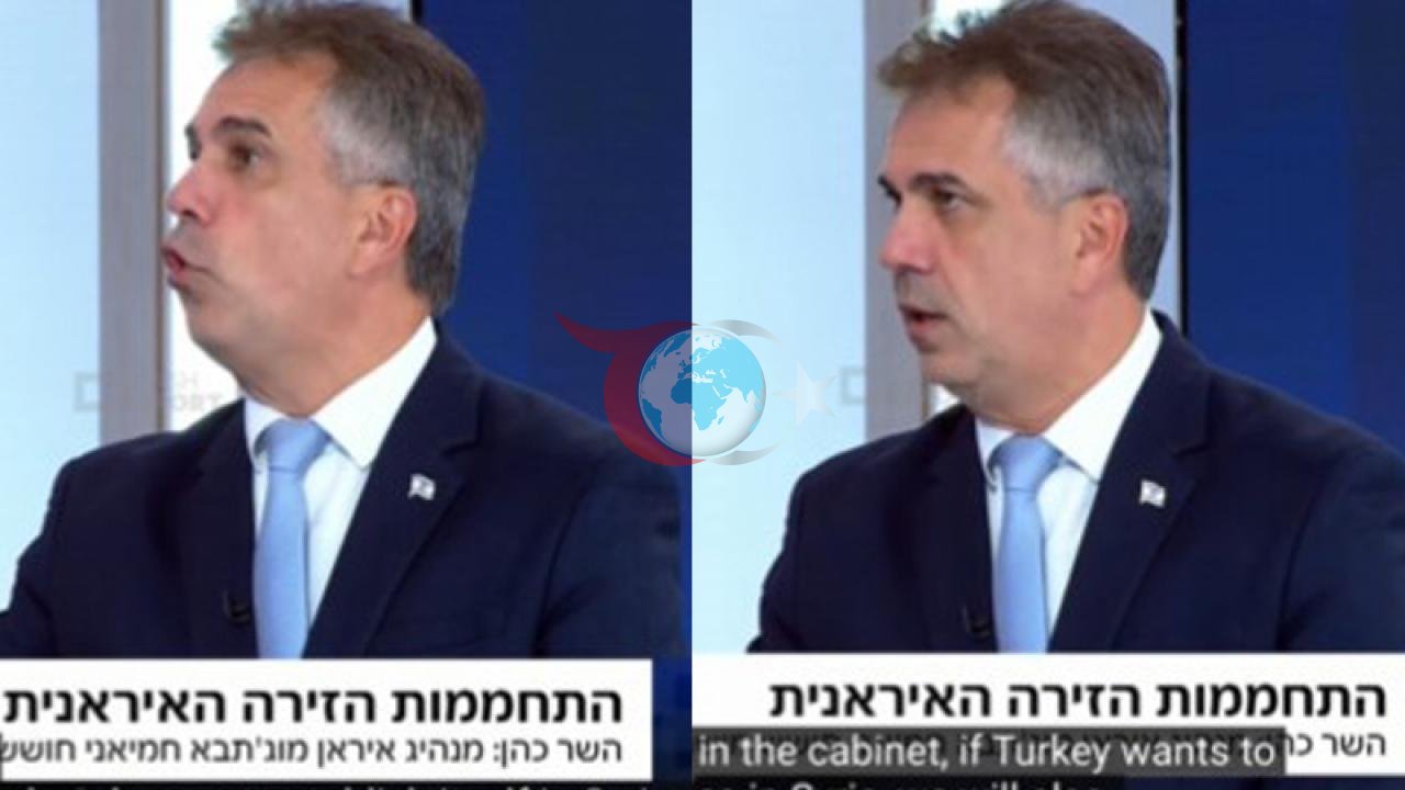 İsrail'den Türkiye'ye Skandal Tehdit: "Suriye ve Doğu Akdeniz'de Karşı Karşıya Geliriz"