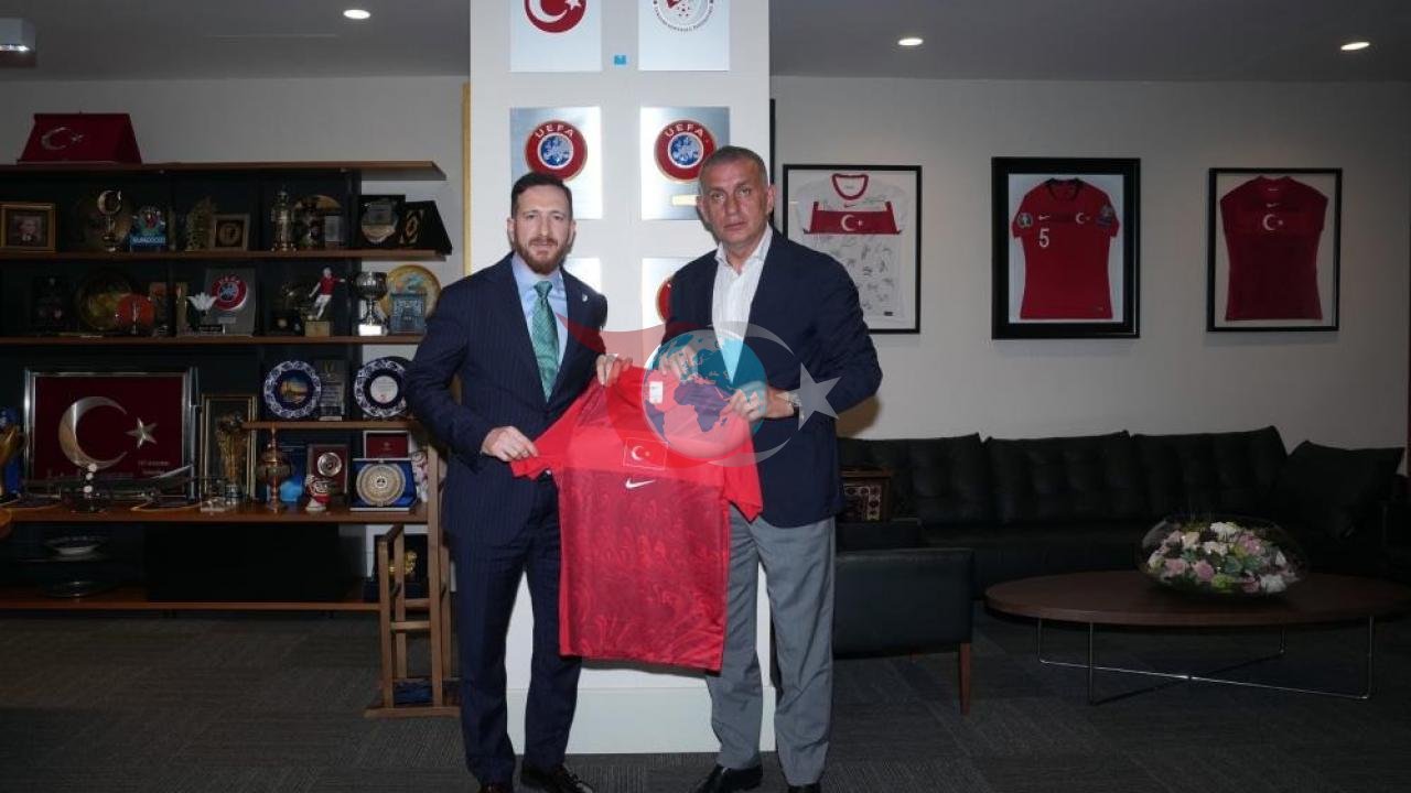 Türk Futbolunda Birlik Mesajı: Erzurumspor Başkanı Ahmet Dal, TFF Başkanı Hacıosmanoğlu'nu Ziyaret Etti