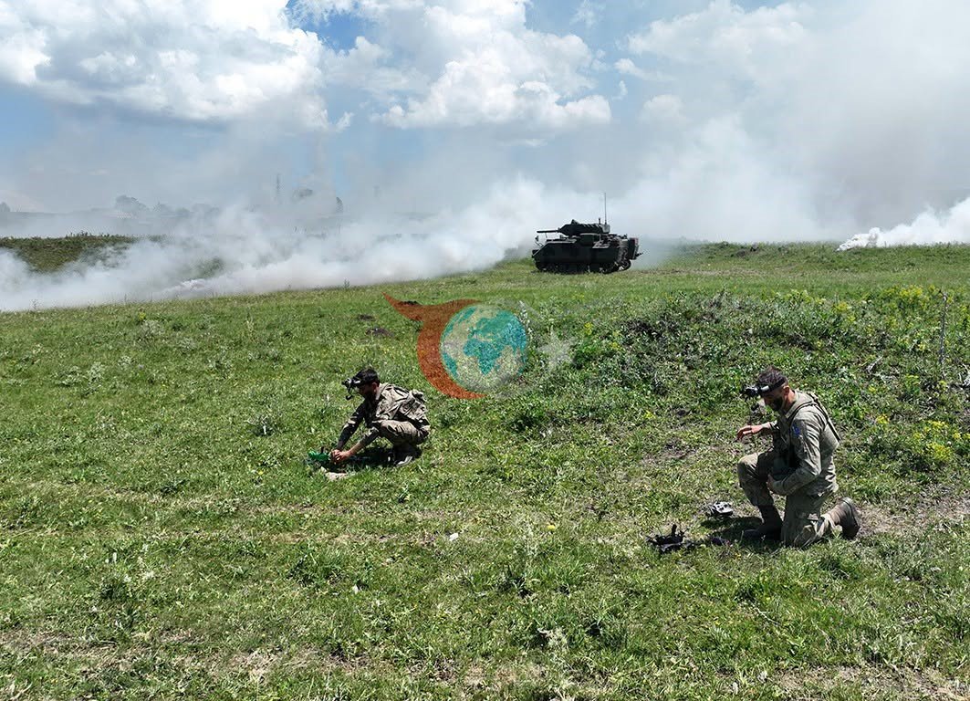 Kars'ta Nefes Kesen Askeri Tatbikat: 14'üncü Mekanize Piyade Tugayı'ndan Gövde Gösterisi