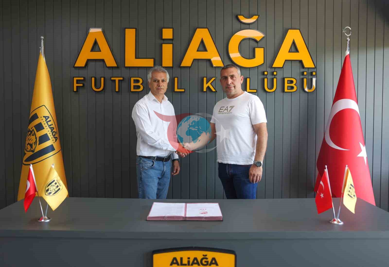 Aliağa FK'da Namet Ateş Dönemi Başladı: 1 Yıllık Resmi Sözleşme İmzalandı