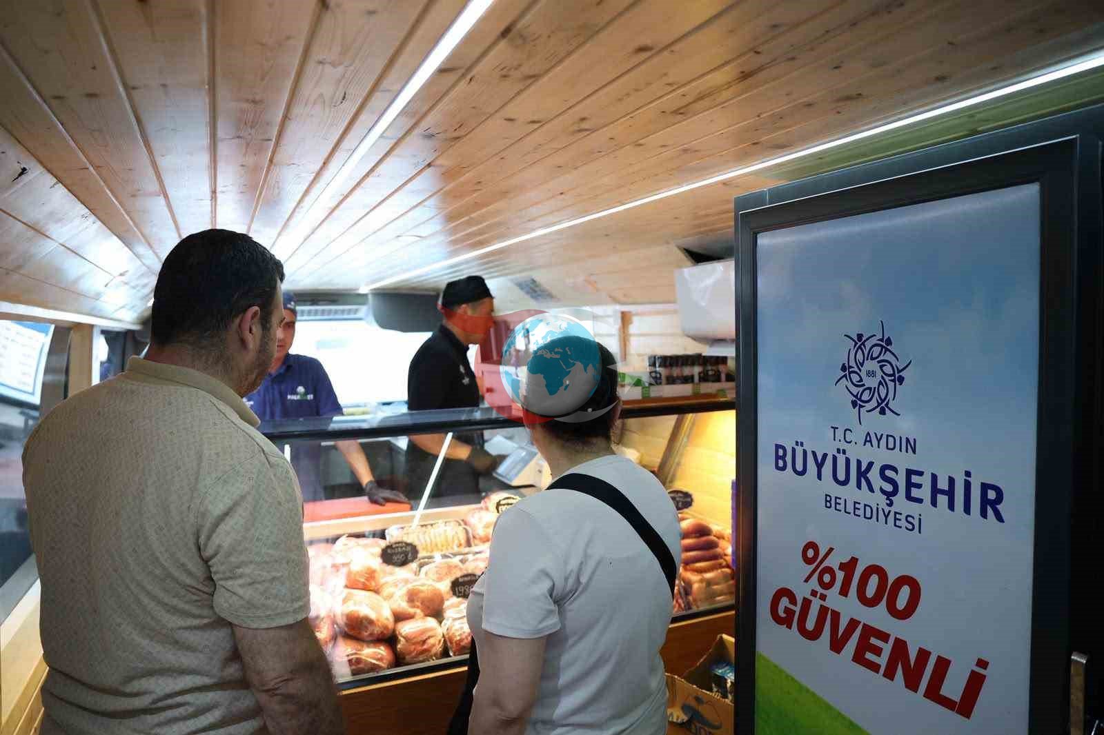 Aydınlıların Bütçesine Can Suyu: Mobil Halk Ege Et Buharkent’te Yoğun İlgiyle Karşılandı