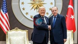 Ақ үй Трамп пен Ердоғанның қол алысып тұрған суретін бөлісті