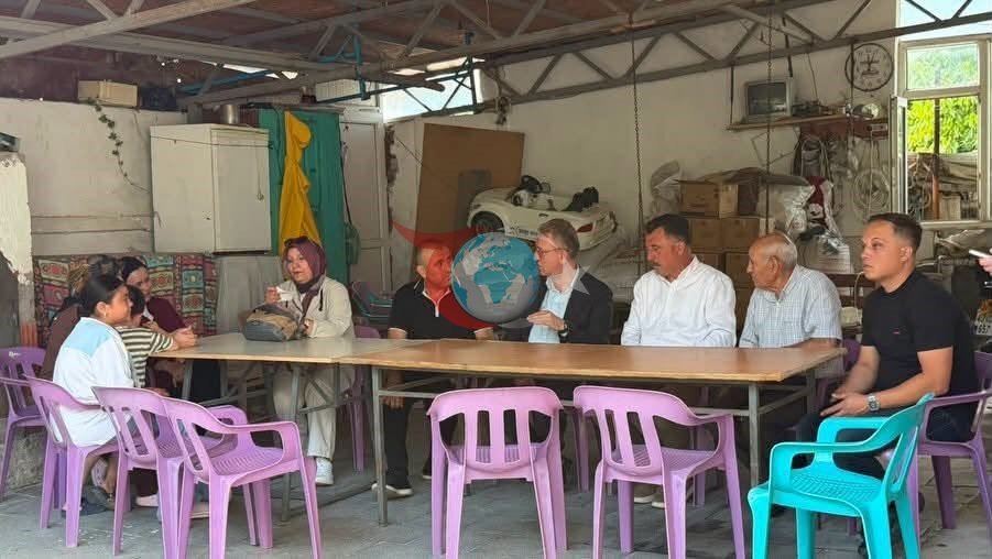 AK Parti Hisarcık Teşkilatından Dev Çıkarma: Ev Ev Gezip Vatandaşın Nabzını Tuttular