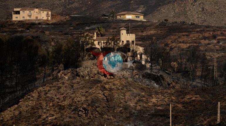 İspanya alevlere teslim 6 bin 600 hektarlık alan küle döndü: Can kaybı var