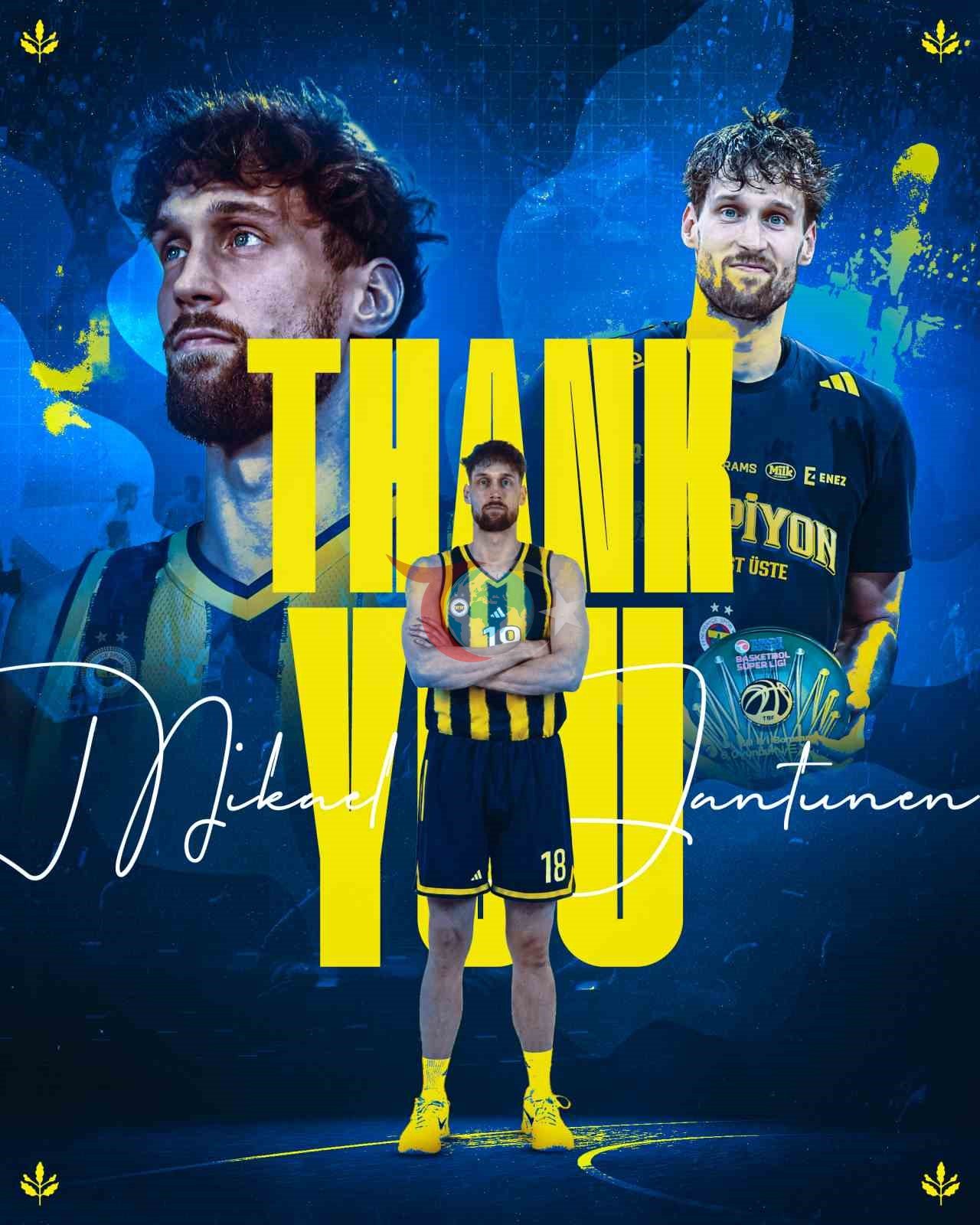 Fenerbahçe Beko'da Ayrılık: Mikael Jantunen ile Yollar Resmen Ayrıldı