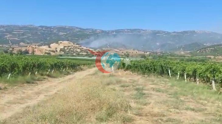 Manisa Sarıgöl'de Orman Yangını: Havadan ve Karadan Yoğun Müdahale Başladı