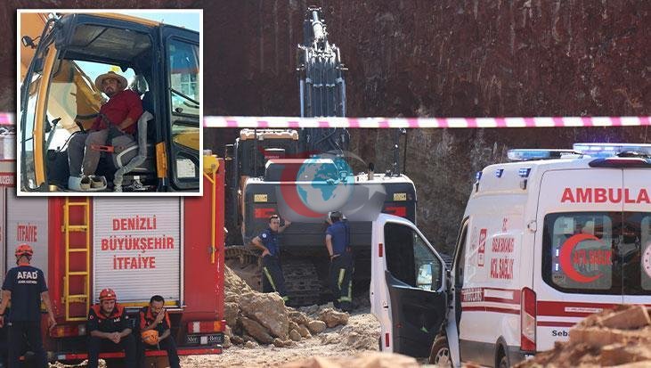 Denizli'de İnşaat Alanında Göçük Faciası: Kepçe Operatörü Kudret Erdoğan Hayatını Kaybetti