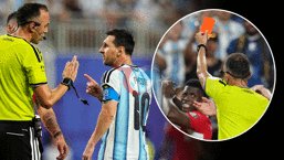 Dünya Kupası'nda Messi'den hakeme olay tepki! 'Benimle düzgün konuş, saygılı davran'