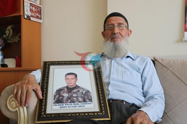 15 Temmuz Şehidi Eyyüp Oğuz'un Babası Tevfik Oğuz'un 10 Yıllık Dinmeyen Evlat Acısı